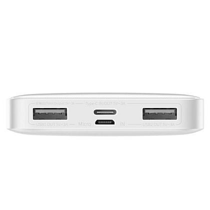 Внешний аккумулятор Baseus "PPBD050002", 10000 mAh, белый - 2