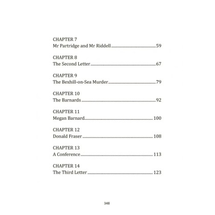 Книга на английском языке "Убийства по алфавиту", Агата Кристи - 9