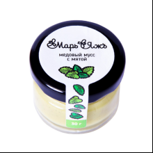 Медовый мусс "МарьЯжъ" с мятой, 30 гр 