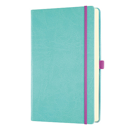 Блокнот Castelli Milano "Aqua Green", А5, 120 листов, клетка, бирюзовый - 2