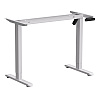 Стол с электроприводом WellDesk Basic 1200x675х18 белый/белый альпийский (9191460+9197776) - 2