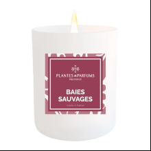 Свеча ароматическая PLANTES&PARFUMS "Wild Berries", 180 гр
