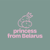 Футболка унисекс "Berlin. Princess from Belarus", M-L, пыльно-бирюзовый - 2