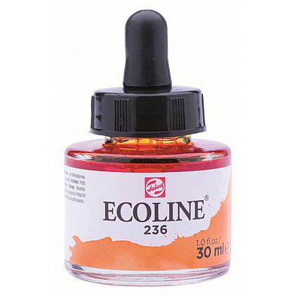 Жидкая акварель "ECOLINE", 236 светло-оранжевый, 30 мл