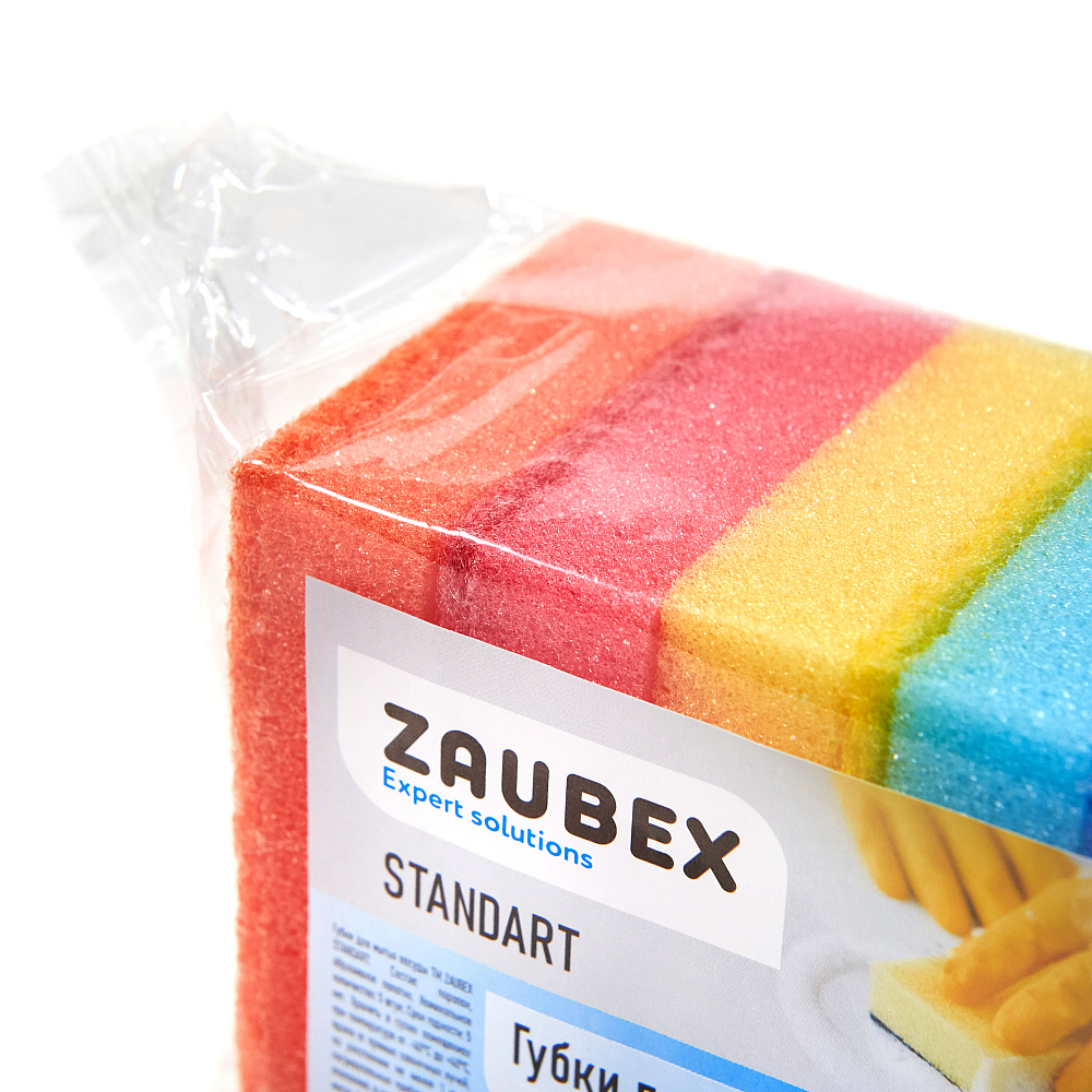 Губка кухонная для мытья посуды "Zaubex Standart" - 2