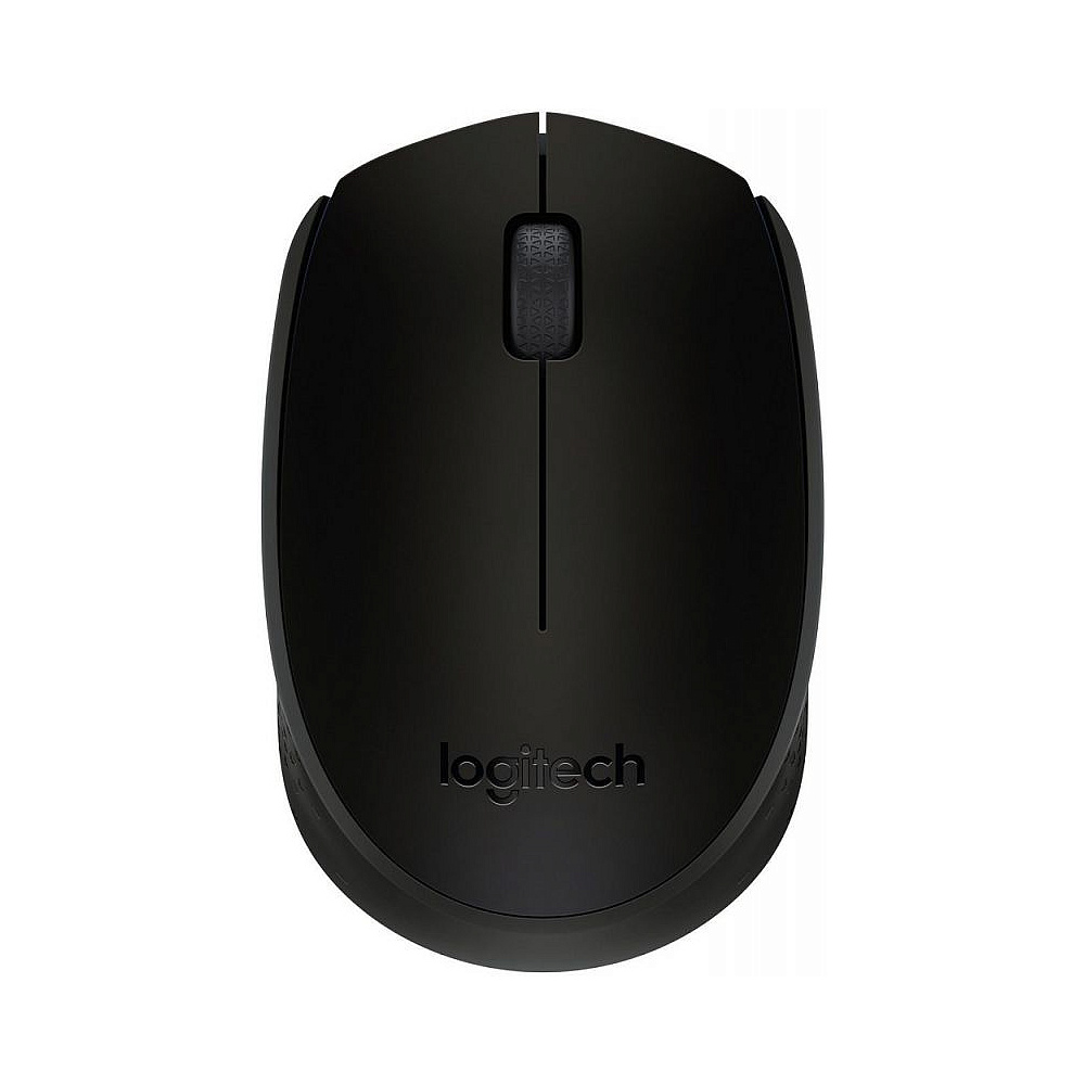 Мышь Logitech "B170", беспроводная, 1000  dpi, 3 кнопки, черный