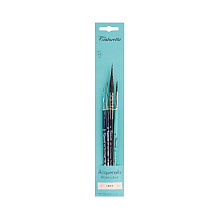 Кисть "Tintoretto. Liners watercolor selection", синтетика, набор 4 шт. 