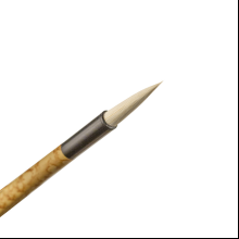 Кисть "Pinax" для каллиграфии, коза, синтетика, круглая, №4