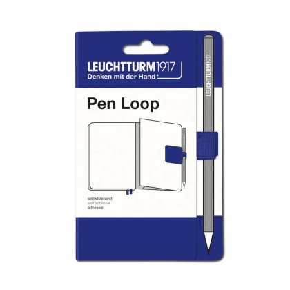 Петля для ручки "Leuchtturm1917. Pen Loop Smooth Colours", 4х4 см, самоклеящаяся для блокнота, чернильный