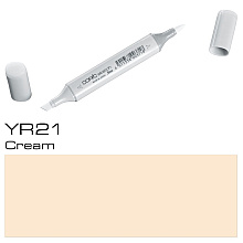 Маркер перманентный "Copic Sketch", YR-21 кремовый