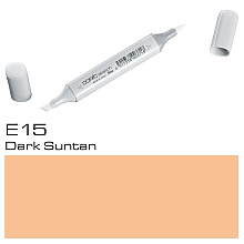 Маркер перманентный "Copic Sketch", E-15 темный загар
