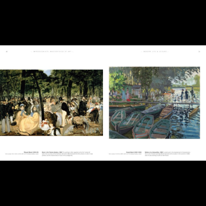 Книга на английском языке "Masterpieces of Art. Impressionists", Michael Robinson - 3