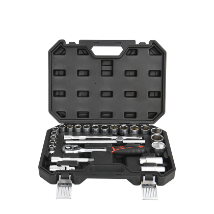 Набор инструмента 1/2" Deli RS EDQ43025, 25 шт.