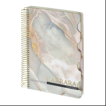 Книга записная "Carrarra", В5, 120 листов, клетка, линейка, точка, белый