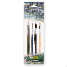 Набор кистей "Escoda. Natural landscape watercolor set", набор 4 шт