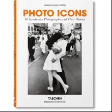 Книга на английском языке "Photo Icons. 50 Landmark Photographs and Their Stories" 