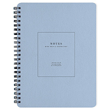 Тетрадь "Notes", А5, 96 листов, клетка, голубой