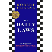 Книга на английском языке "The Daily Laws", Robert Greene