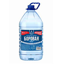 Вода питьевая мягкая "Боровая", негазированная, 5 л