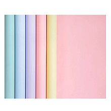 Бумага декоративная в рулоне "Pastel", 5x0.35 м, 80 г/м2, ассорти