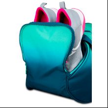 Сумка спортивная Coolpack "Runner Gradient Blue lagoon", зеленый, синий