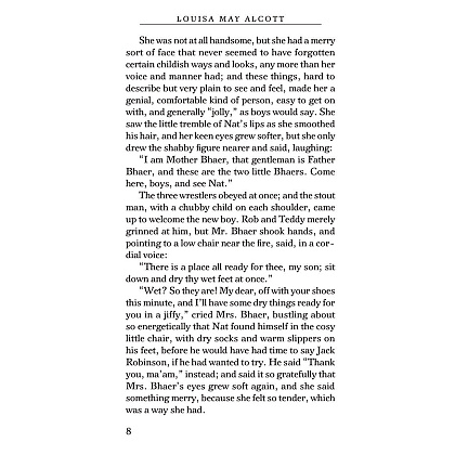 Книга на английском языке "Little Men", Луиза Олкотт - 7