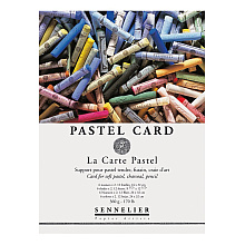 Блок бумаги для пастели "Pastel Card", 16x24 см, 360 г/м2, 12 листов, 6 оттенков