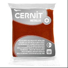 Полимерная глина "Cernit Metallic" 56 г, 58 бронза