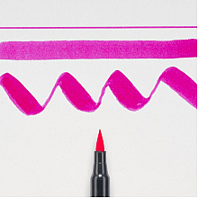 Маркер акварельный "Koi Color Brush", розовый