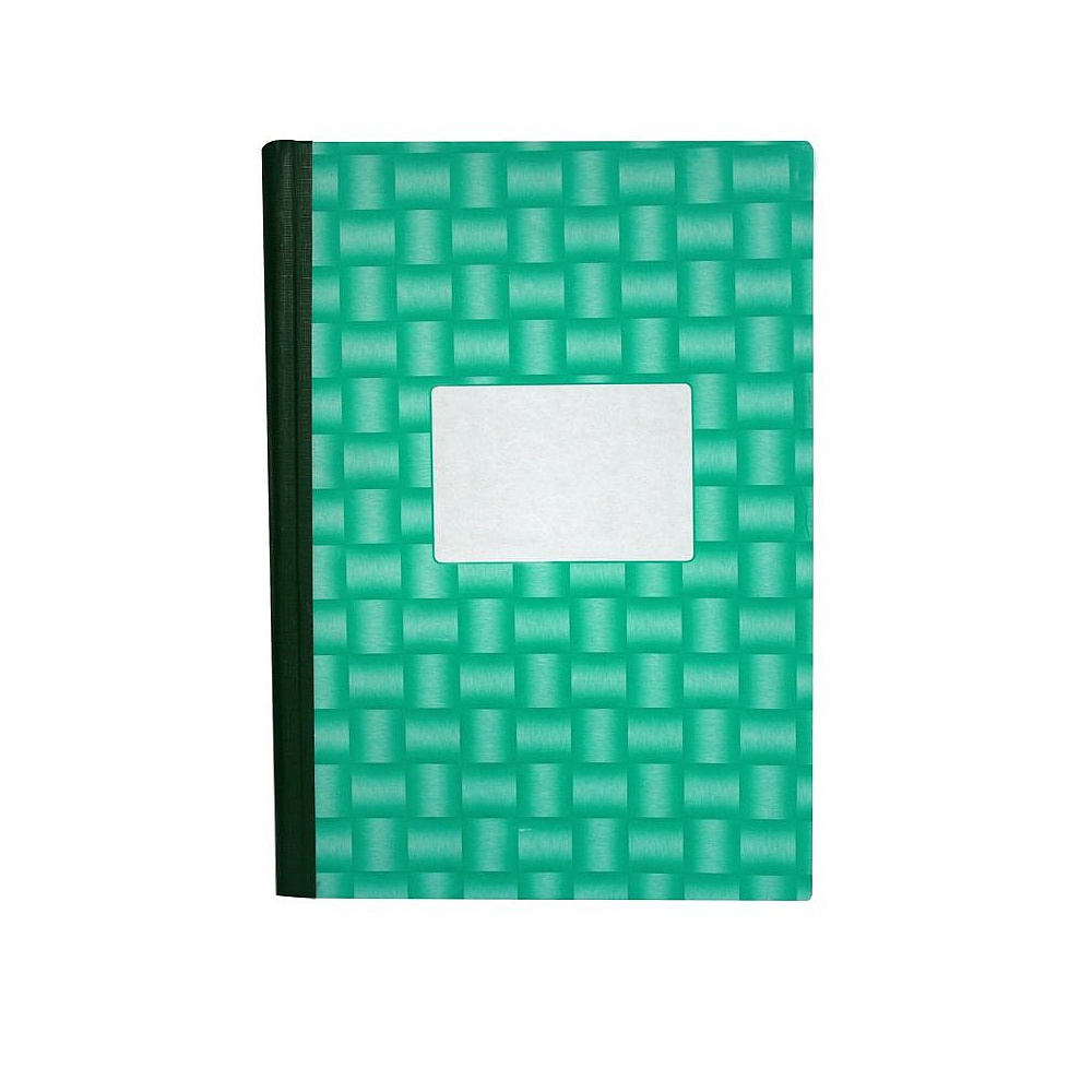 Книга канцелярская "Колор", A4, 100 листов, клетка, зеленый