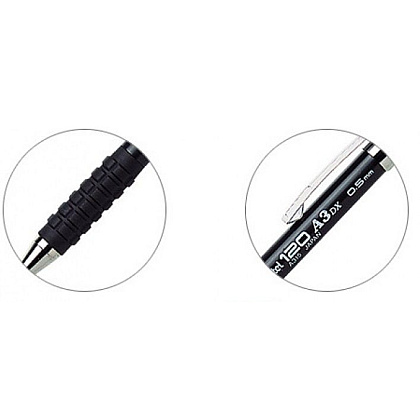 Карандаш автоматический "Pentel 120 A3", 0.5 мм, c ластиком - 2