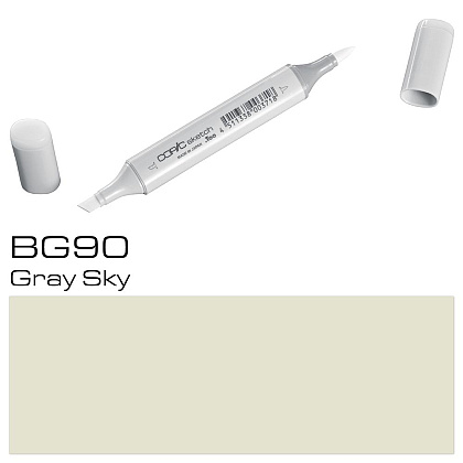 Маркер перманентный "Copic Sketch", BG-90 серое небо