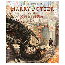 Книга на английском языке "Harry Potter and the Goblet of Fire HB Illustr.", Rowling J.K. 