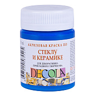 Краска акриловая по стеклу и керамике 