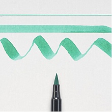 Маркер акварельный "Koi Color Brush", сине-зеленый