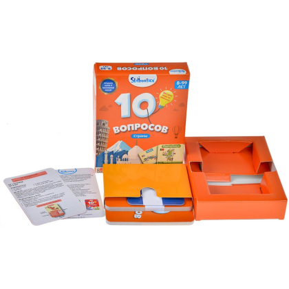 Игра настольная "10 вопросов. Страны" - 3