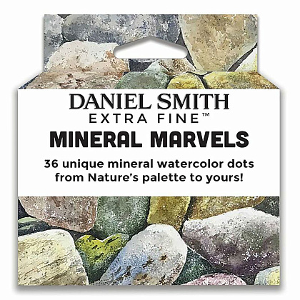 Набор цветовых карт Daniel Smith "Mineral Marvels", 36 цветов