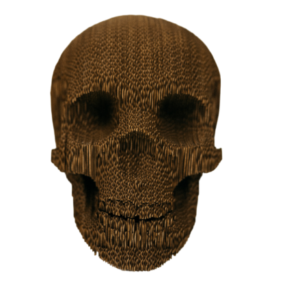 Пазл картонный 3D "Череп"