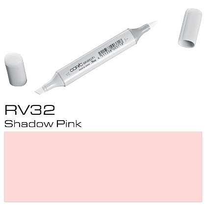 Маркер перманентный "Copic Sketch", RV-32 розовая тень