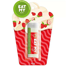 Бальзам для губ "Eat My", 4.8 г, аромат земляника со сливками 