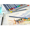 Карандаши цветные акварельные "Goldfaber Aqua", 24 цвета, металлическая упаковка - 5