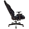Кресло игровое Бюрократ Knight N1 Fabric, ткань, черный - 9