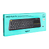 Клавиатура Logitech "Wireless Touch Keybord K400 plus", радио, беспроводная, черный - 2