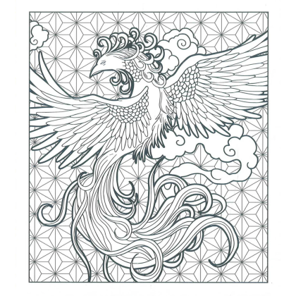Раскраска на английском языке "Colouring Book. The Art of War" - 3