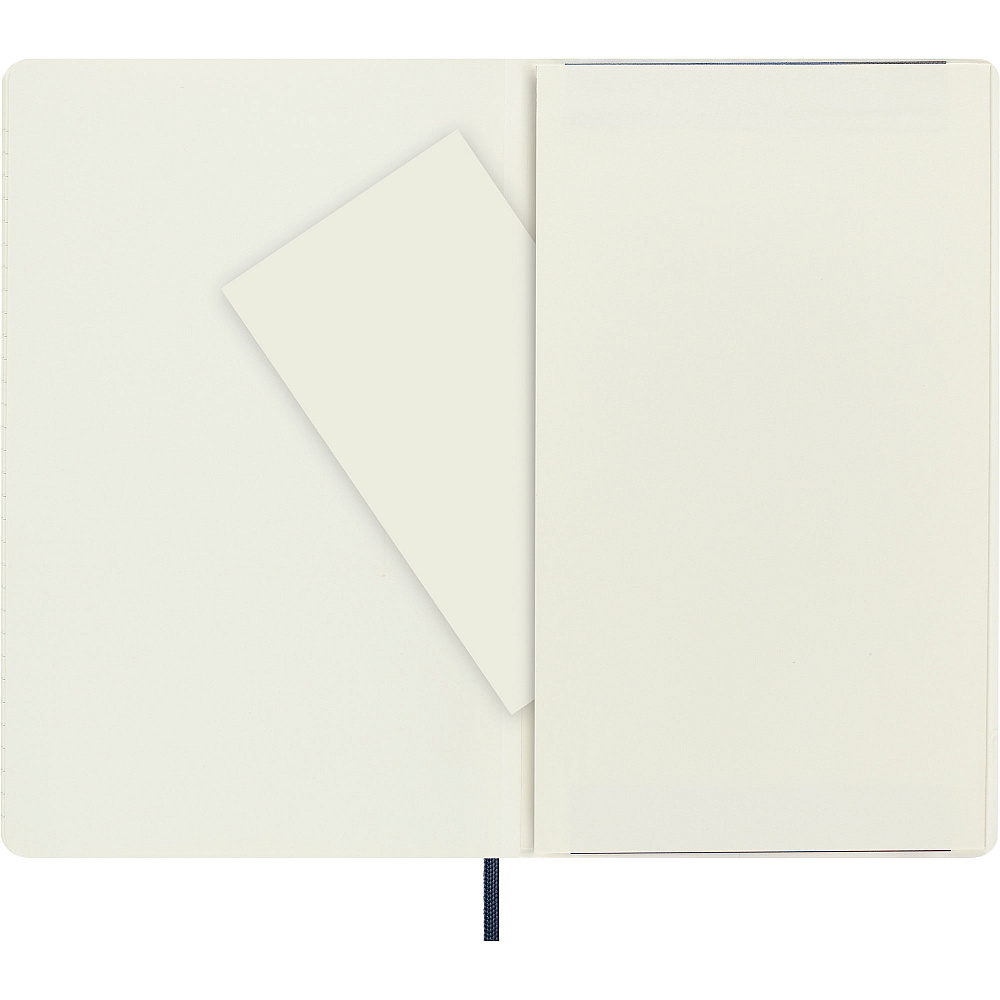 Блокнот "Classic Soft Large", А5, 96 листов, линейка, синий - 4