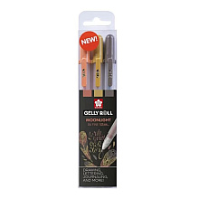 Набор ручек гелевых "Gelly Roll Moonlight Nature", 3 шт., ассорти