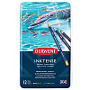 Набор акварельных карандашей "Inktense", 12 цветов - 2