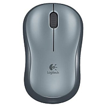 Мышь Logitech "Wireless Mouse M185", беспроводная, 1000  dpi, 3 кнопки, серый