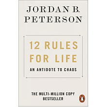 Книга на английском языке "12 Rules for Life", Jordan B Peterson
