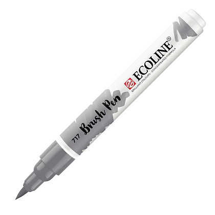 Маркер акварельный "Ecoline", 717 серый холодный